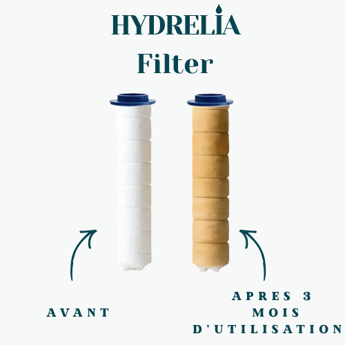 Pommeau HYDRELIA - Filtrant & Massant