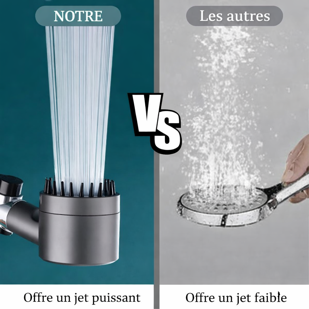 Pommeau HYDRELIA - Filtrant & Massant