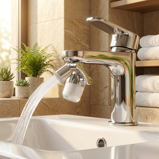 Extension Robinet Filtrante 1080° Métal HYDRELIA